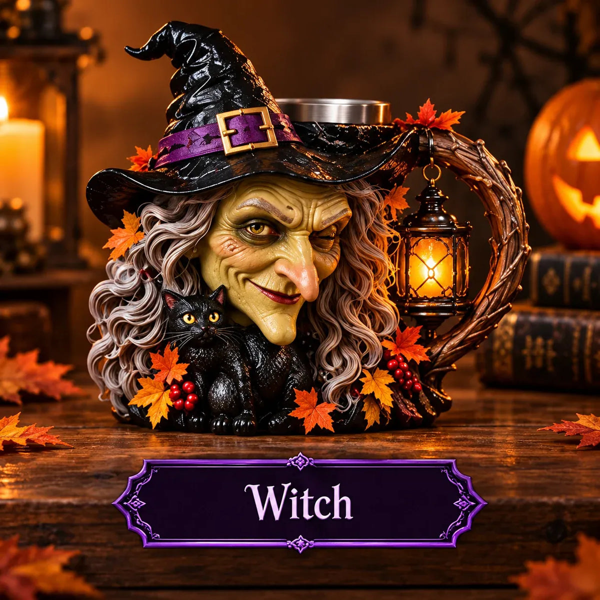 🎃👻 Spirits Come Alive™ – 3D Sculpted Halloween Character Mugs, 4 Spooky Styles to Sip & Collect