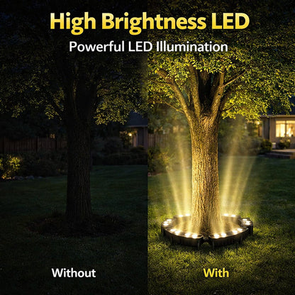 ✨ LED Ring Tree Light(Single piece) 🌳| Outdoor Waterproof Landscape Spotlight