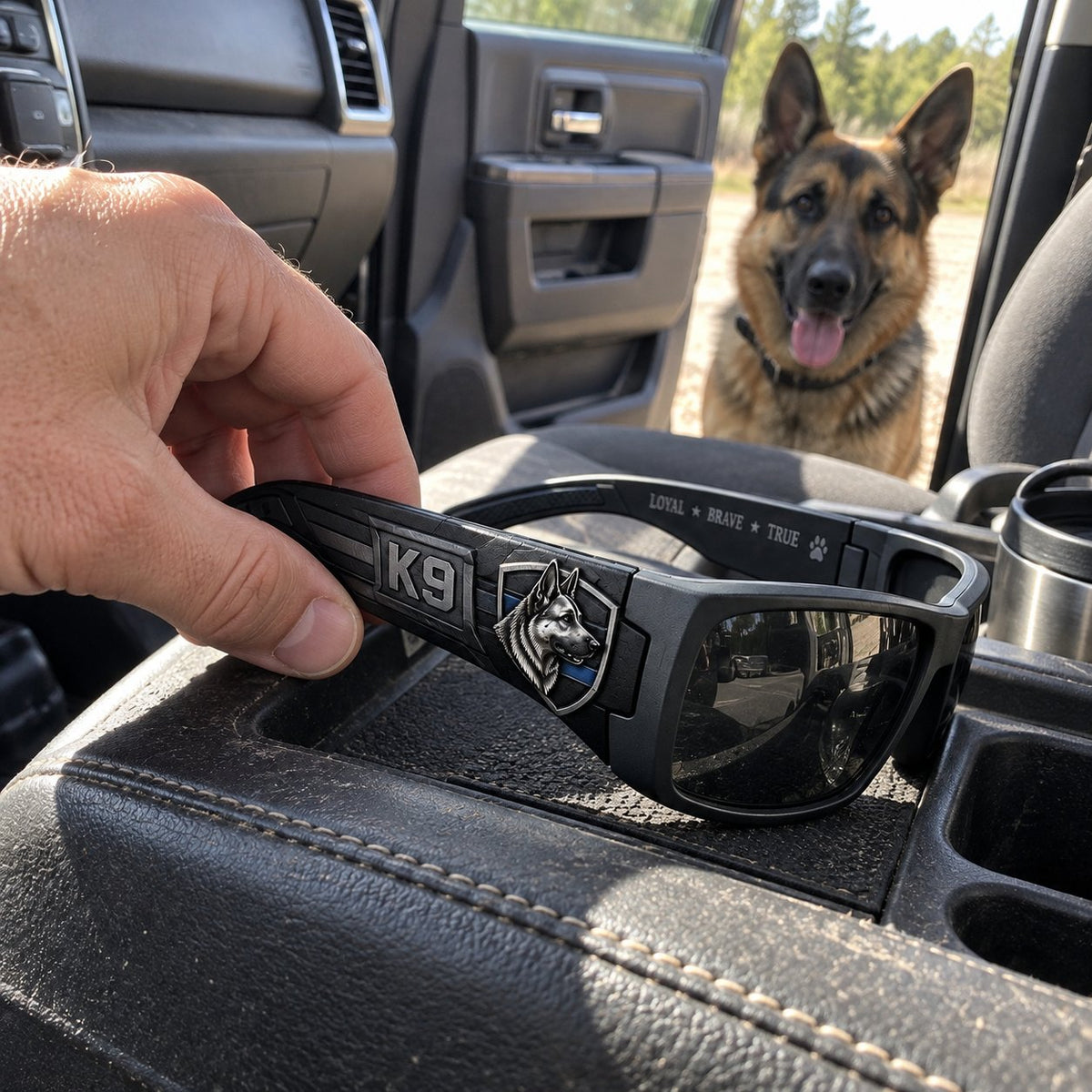 🐕‍🦺 K9 Guardian Sunglasses | Rugged K9-Inspired Design with Working-Dog Details & Bold Everyday Style