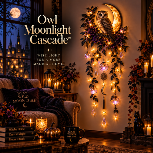 Enchanted Moon Animal Wall Light