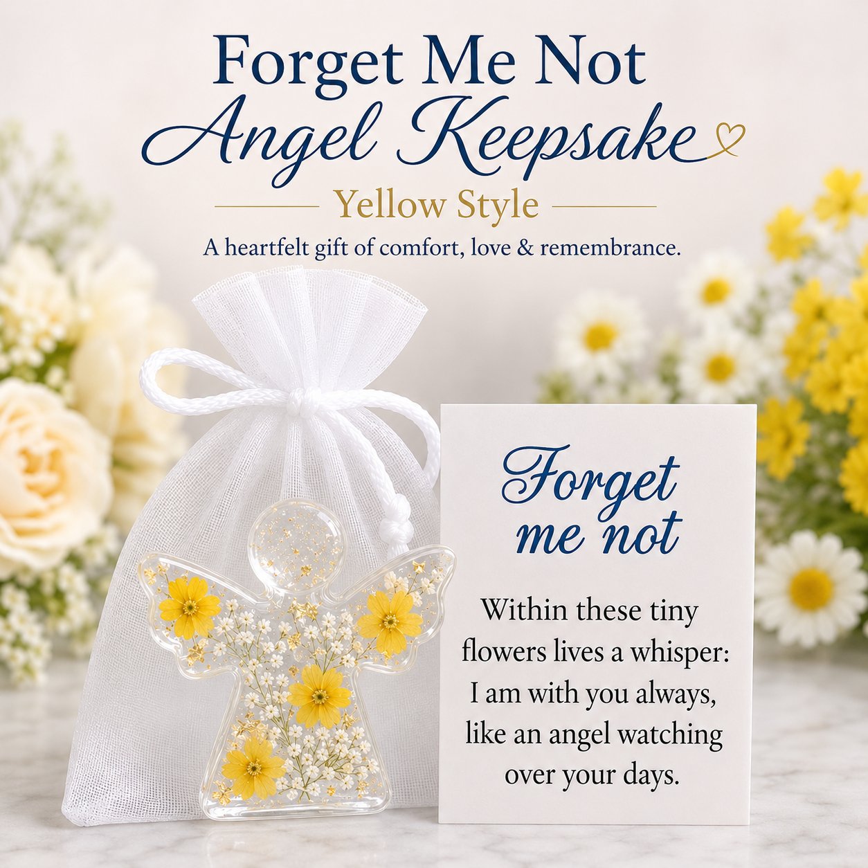 🔥LAST DAY 49% OFF - 🤍✨ Angel Keepsake Gift – A Beautiful Reminder That Love Is Always Near
