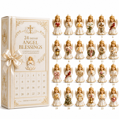 🔥24-Day Christmas Countdown Advent Calendar – Angel's Blessing