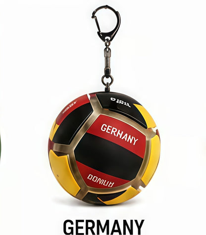 Keyboard click stress ball keychain⚽️