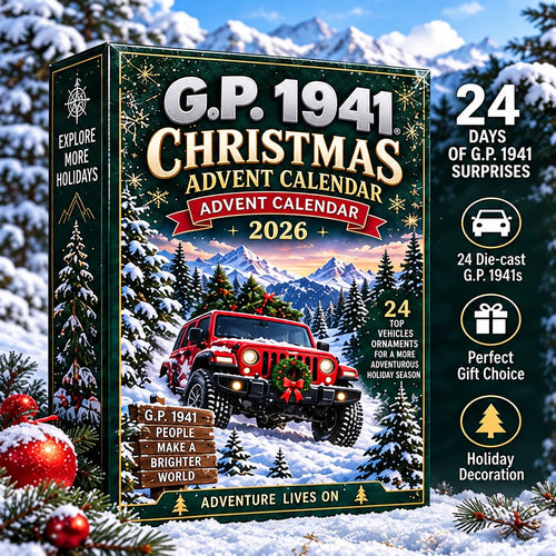 🚙❄️ 85 Years of Off-Road Legacy™ – 24-Day Snow Adventure Christmas Countdown Collection