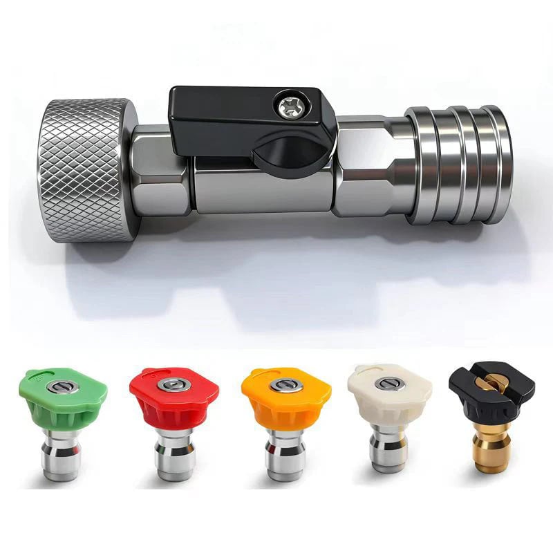 🚿⚡3/4" GHT to 1/4" Quick Connect Adapter