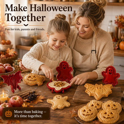 🎃 8-Piece Halloween Mini Hand Pie Mold Set✈️ Buy 2+ Get Free Shipping