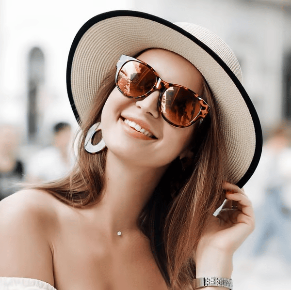 🕶️UV400 Polarized Cat-Eye Sunglasses – Fit Over Glasses