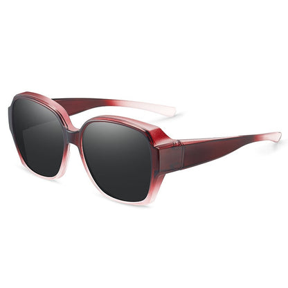 🕶️UV400 Polarized Cat-Eye Sunglasses – Fit Over Glasses