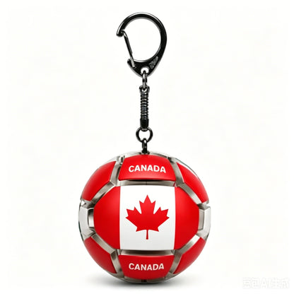 Keyboard click stress ball keychain⚽️