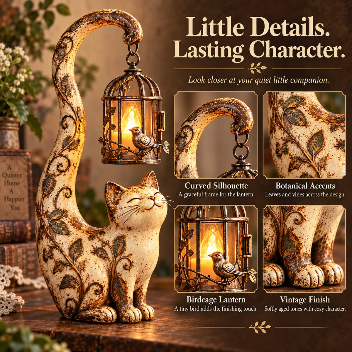 🏮✨ Tiny Light Keepers™ – 5 Adorable Glowing Guardian Figurines for Cozy Corners