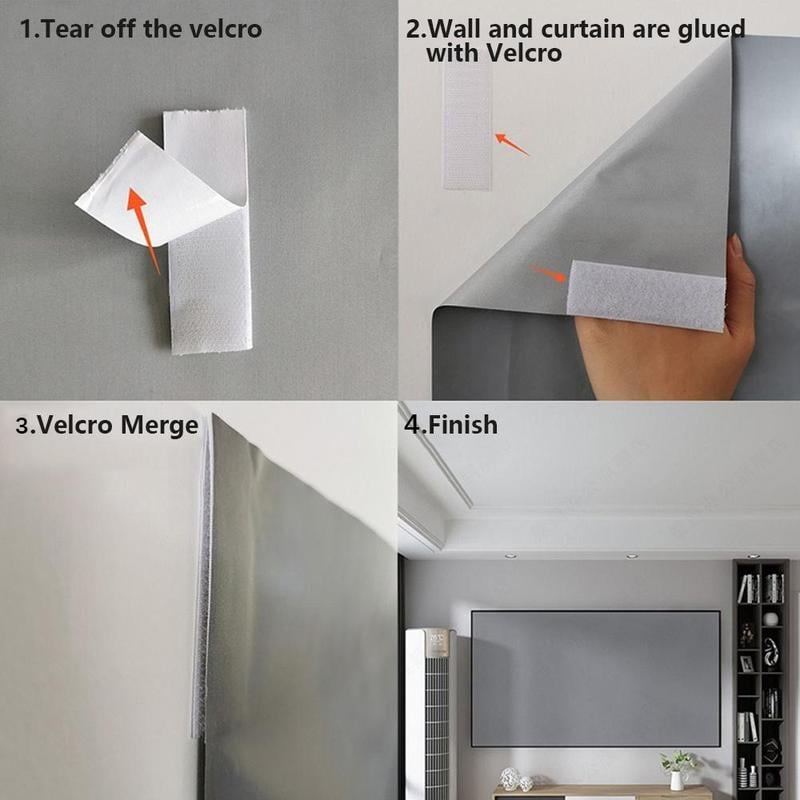 ⚡Hot Sales 69% OFF🔥Anti-Light 4K Projector Screen (16:9)🎥✨