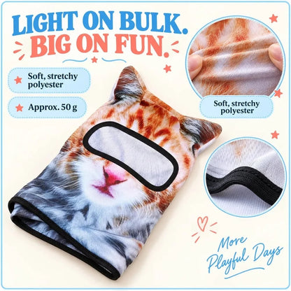 3D Cat Ski Balaclava Face Mask with Ears Animal Mask