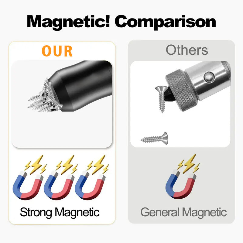 🪛🧲Strong Magnetic Screw Ring: 1/4 Inch/ 6.35 mm Universal Magnetic Screw Holder