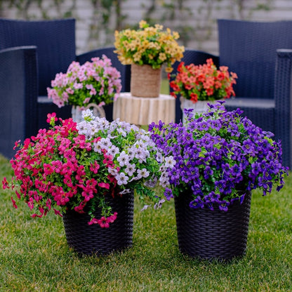 ??Last Day Sale 49% OFF? UV Resistant Colorful Artificial Flower (120 Flowers)