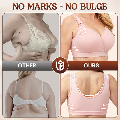 LoraEase - Easy-on Front Wrap Everyday Bra