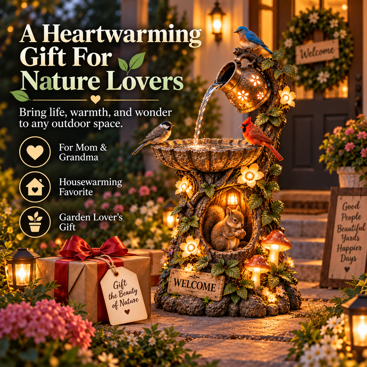 Gift for bird and garden lovers