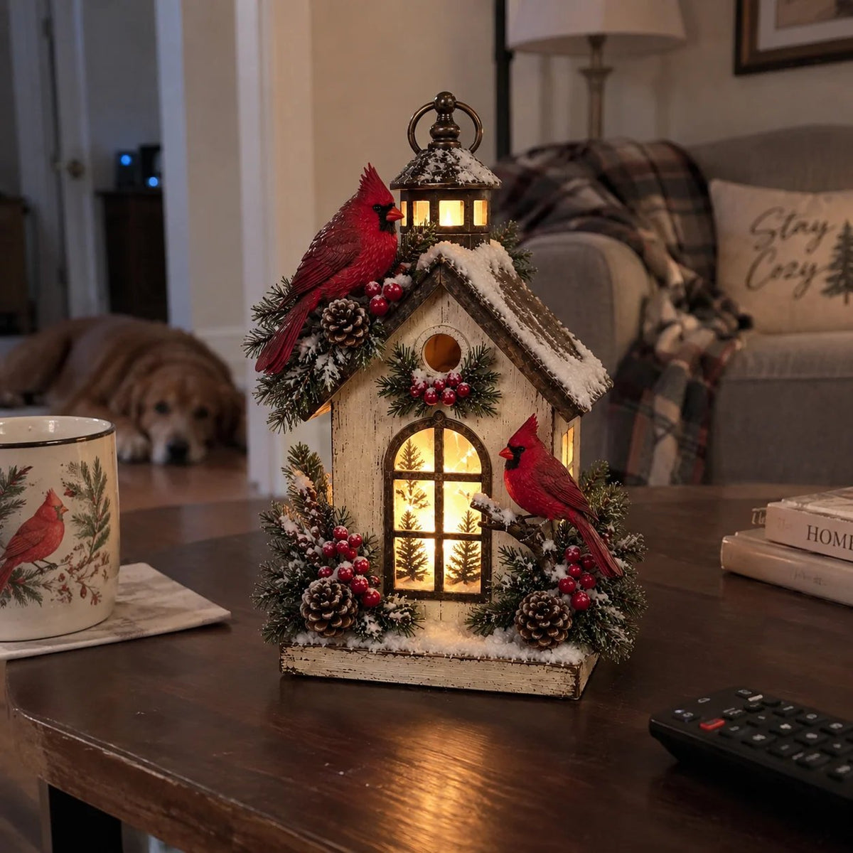 🎁 A Little Winter Home for Cardinal Lovers