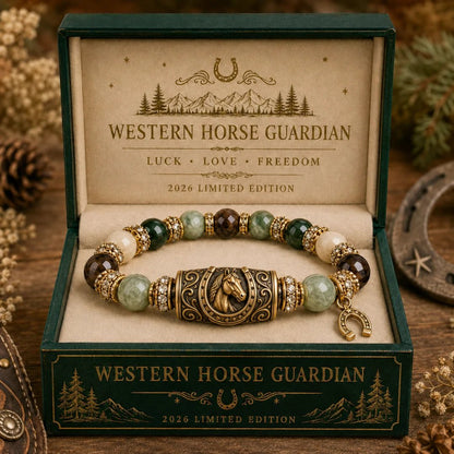 🐎 Western Horse Guardian Crystal Bracelet Collection