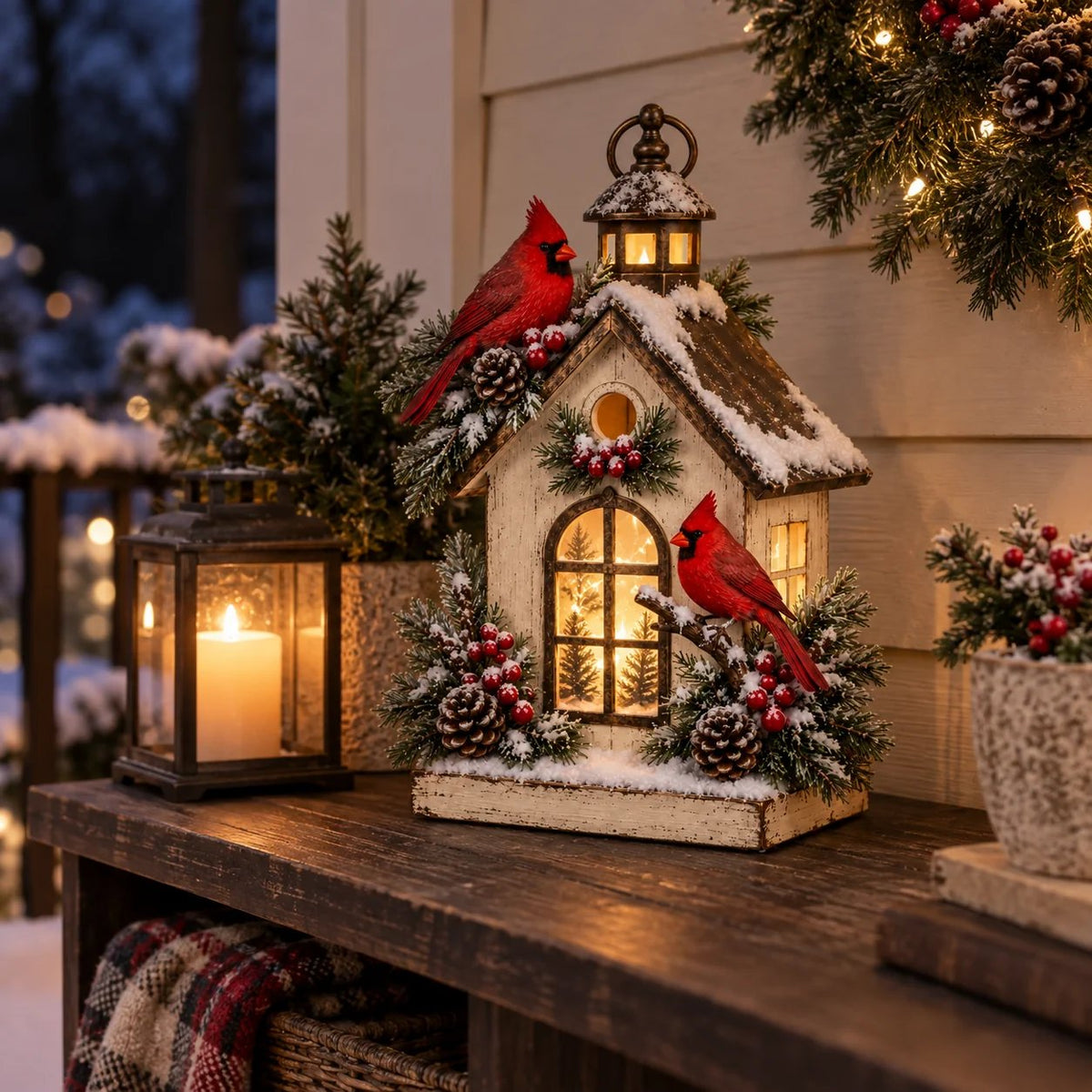 🎁 A Little Winter Home for Cardinal Lovers