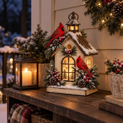 🎁 A Little Winter Home for Cardinal Lovers