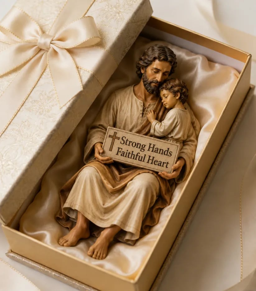 🔥Father's Day 65% OFF ✨Hand-Painted Ceramic Saint Joseph ✝️Protector of Fathers🙏