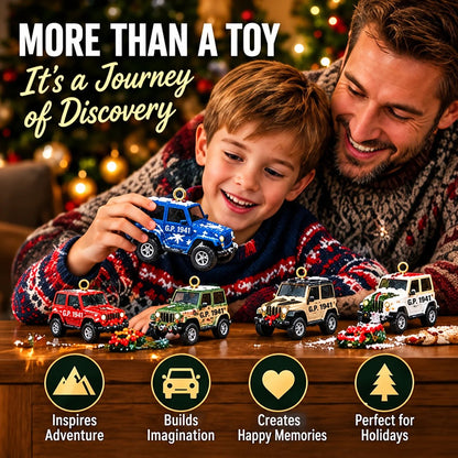 🚙❄️ 85 Years of Off-Road Legacy™ – 24-Day Snow Adventure Christmas Countdown Collection