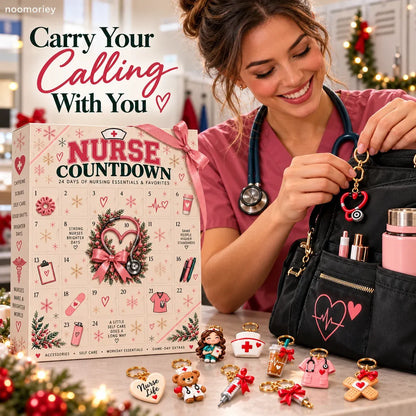 🎄🩺 24 Days of Nurse Christmas Surprises – A Different Healthcare-Inspired Design Behind Every Door