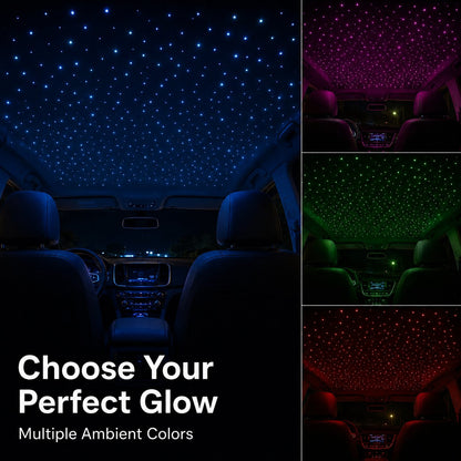 🌌 Multicolor Car Starlight Headliner Kit