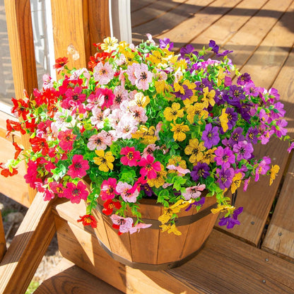 ??Last Day Sale 49% OFF? UV Resistant Colorful Artificial Flower (120 Flowers)