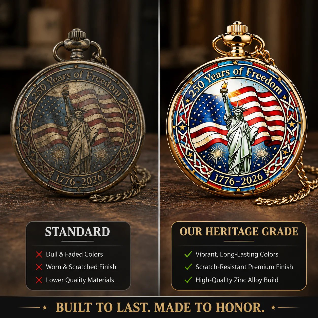 ⏳ ONLY 72 HOURS LEFT: USA 250TH POCKET WATCH — $25.99 ⏳