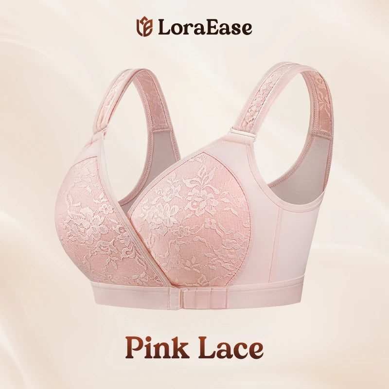 LoraEase - Easy-on Front Wrap Everyday Bra