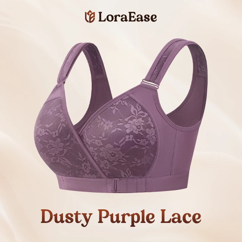 LoraEase - Easy-on Front Wrap Everyday Bra