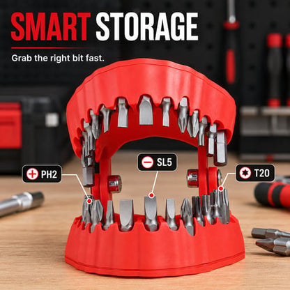 Barn Star 28 pc. Dental Style Bit Set with Stubby Handle