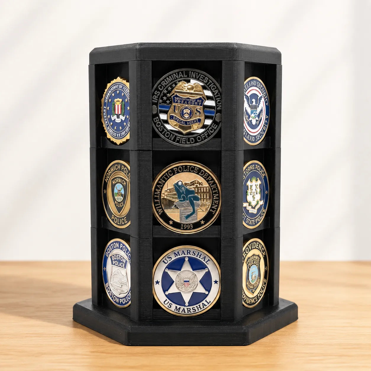 🎁Last Day 50% OFF - Hexagonal Challenge Coin Display Stand