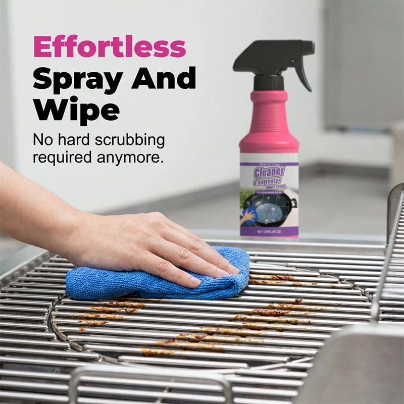 HOT SALE 49% OFF🍖🧼Fast-Acting Heavy-Duty Grill Degreaser Spray✨