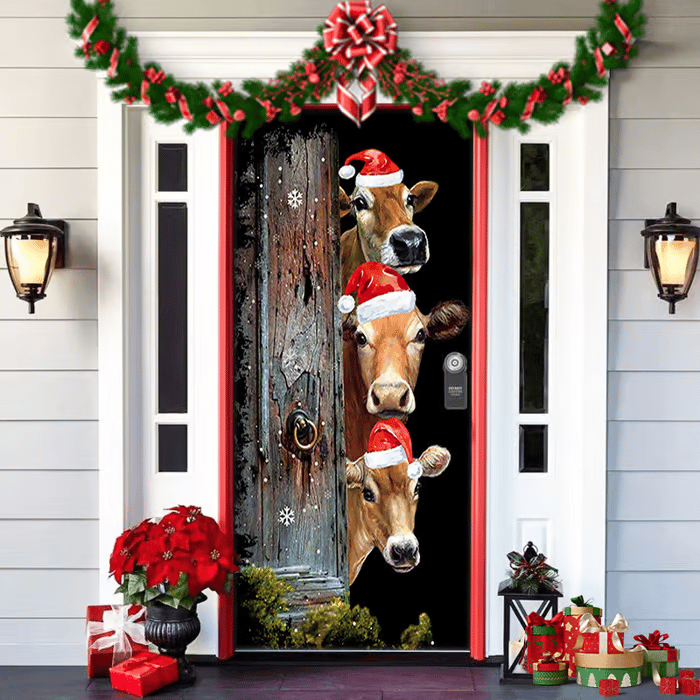 🌟Last day to get 70% off🎃🎄 2027 Holiday Door Décor Collection – From Spooky Halloween Nights to Magical Christmas Welcomes