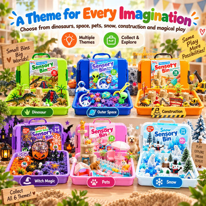 🚧🧸 Little Builder Sensory Adventure Box – Construction-Themed Hands-On Play Set