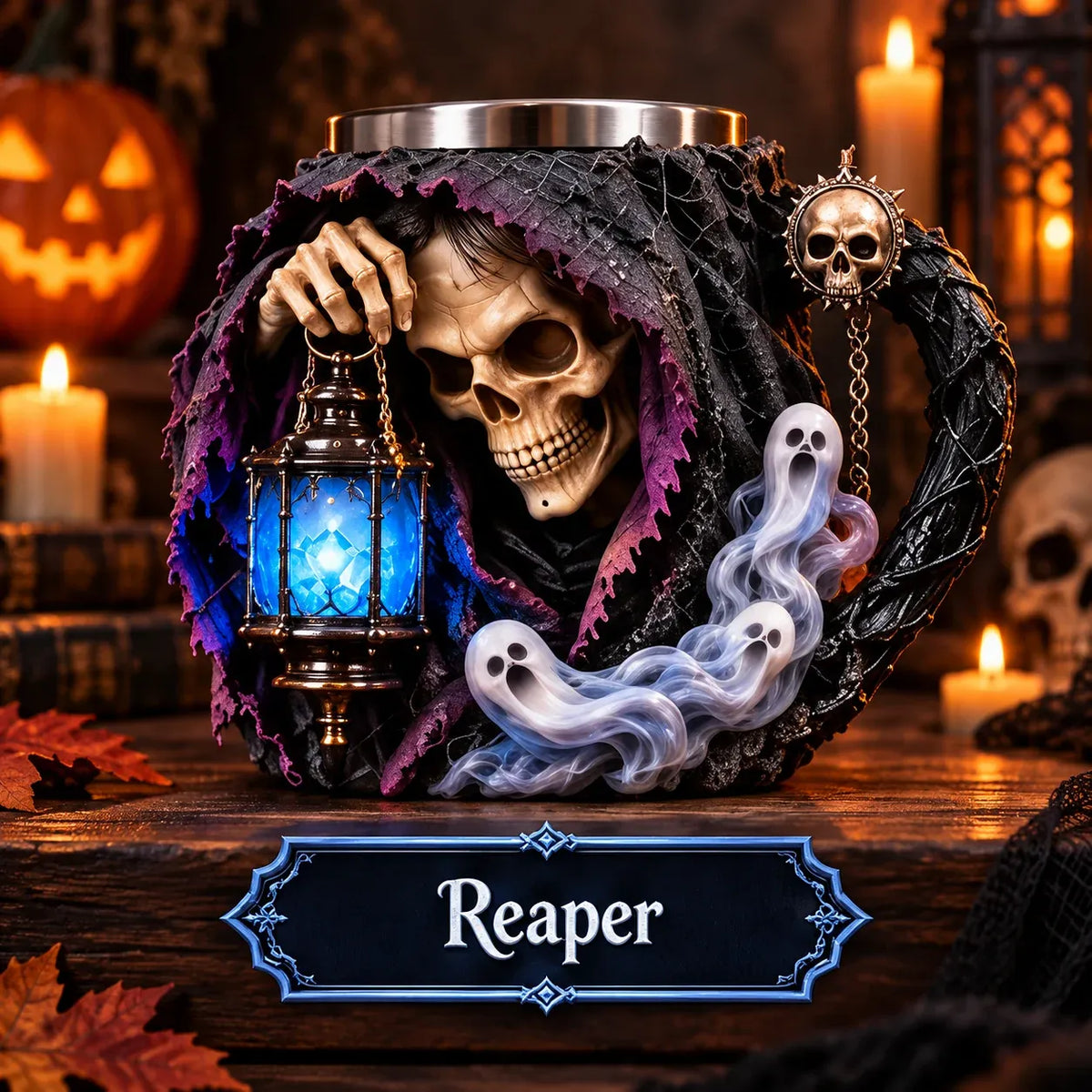 🎃👻 Spirits Come Alive™ – 3D Sculpted Halloween Character Mugs, 4 Spooky Styles to Sip & Collect