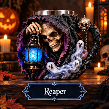 🎃👻 Spirits Come Alive™ – 3D Sculpted Halloween Character Mugs, 4 Spooky Styles to Sip & Collect