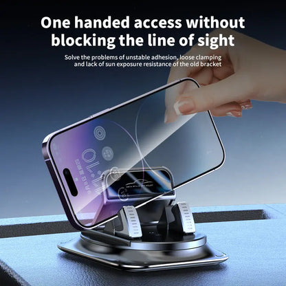 🚗📱Car phone holder 360 degree rotation, suitablefor car navigation in-car dashboard