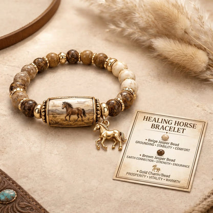 🐎 Western Horse Guardian Crystal Bracelet Collection