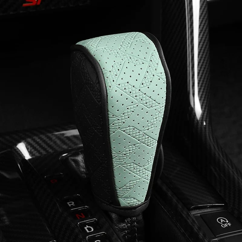 🚗 Sport Grip Leather Gear Shift Knob Cover