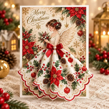 ⏳ Last Day 49% OFF – 👼🎄Christmas Angel Blessing Card – A Beautiful 3D Keepsake for Heartfelt Holiday Wishes