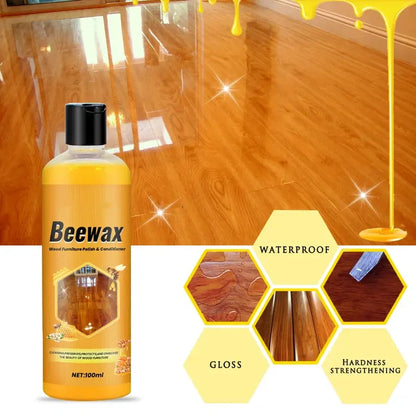 49% OFF This Week Promotions🎉🎉Beeswax Wood Polish Spray 100ml | Natural Shine & Protection for Furniture, Floors, Cabinets – Non-Greasy, Anti-Dust Finish