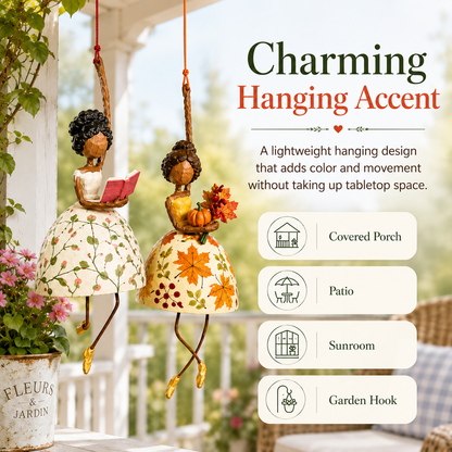 Whimsical Dancing Lady Hanging Ornament