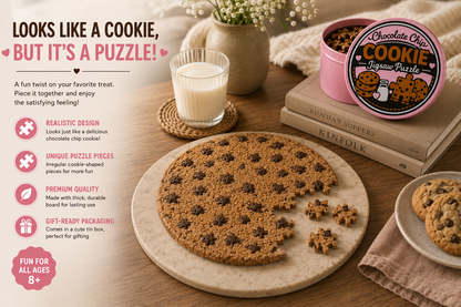 Chocolate Chip Cookie Jigsaw Puzzle