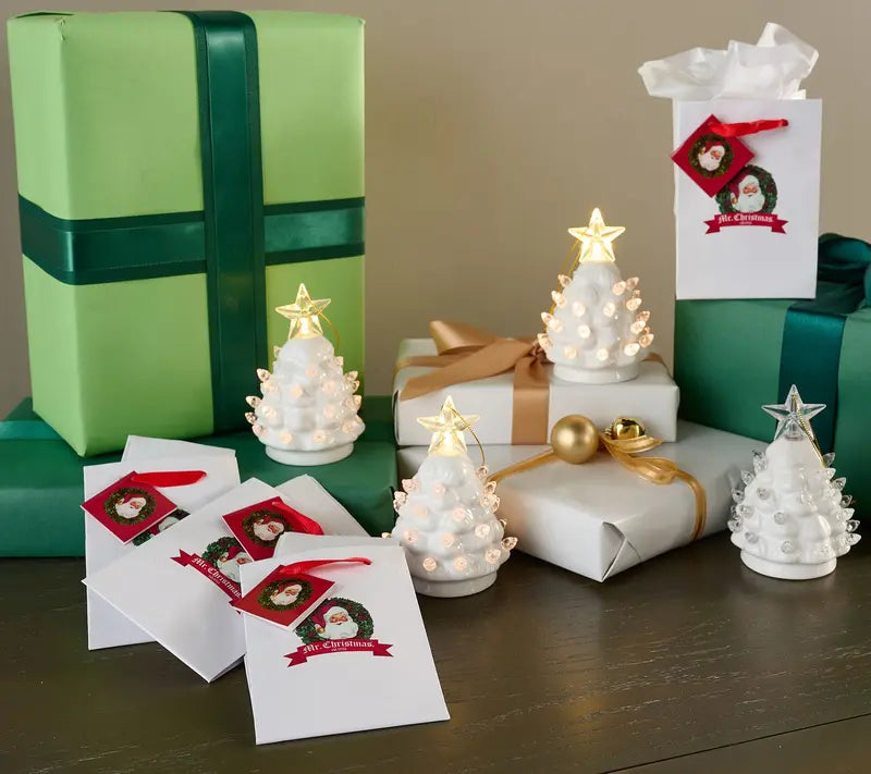 Mini Light-Up Christmas Tree Ornament