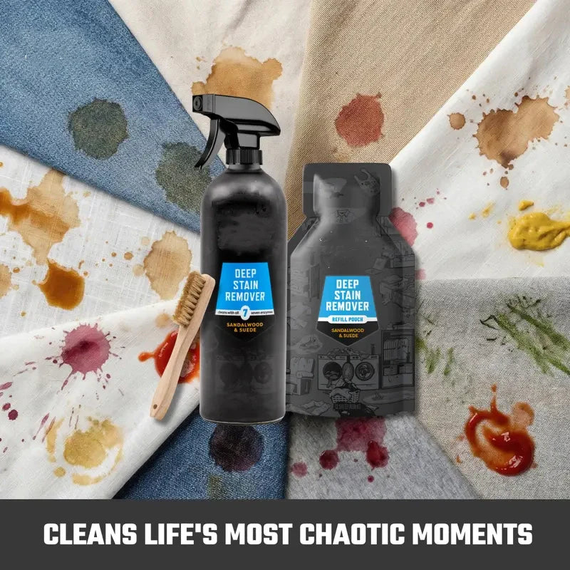 Deep-Penetrating Fabric Stain & Odor Remover — 7-Enzyme Powerful Stain Cleaner