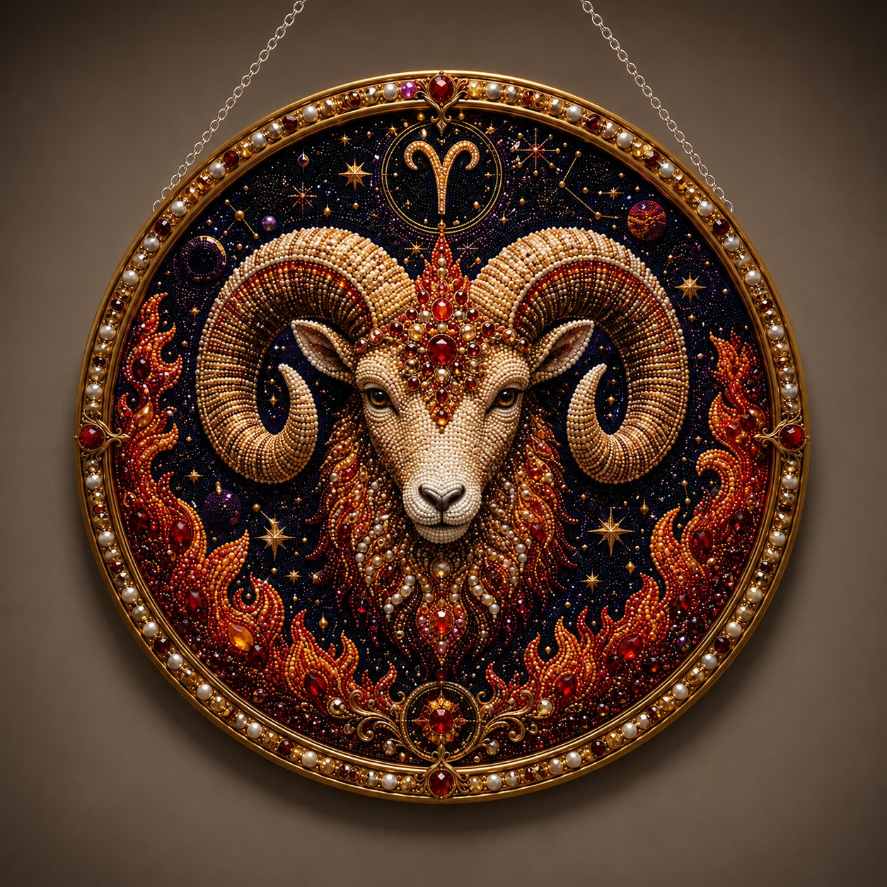 ♈💎DIY Pearl Art Kit for the Twelve Zodiac Signs