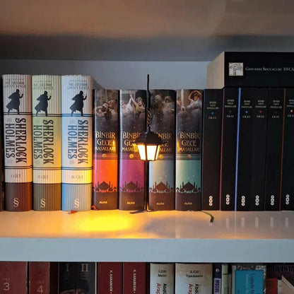 ✨Library Lantern-Decorative Bookshelf Lighting